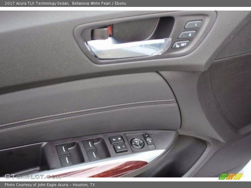 Bellanova White Pearl / Ebony 2017 Acura TLX Technology Sedan