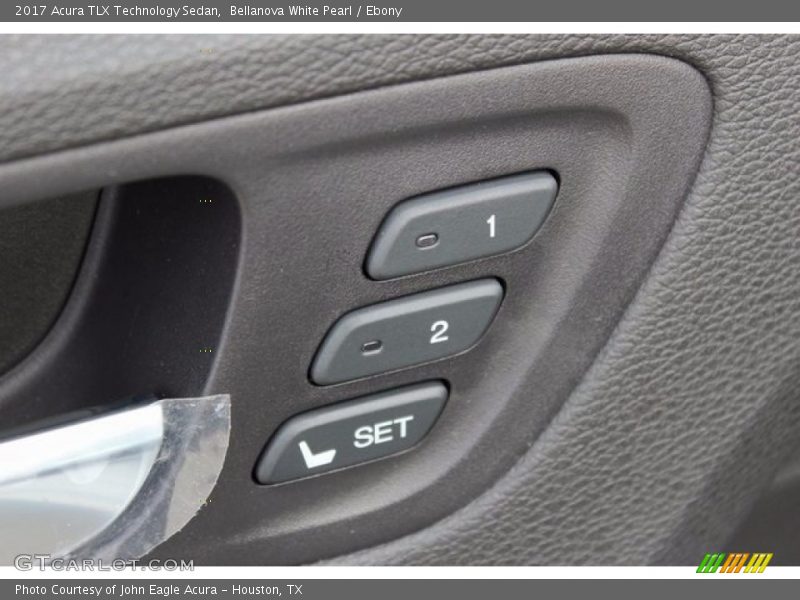 Bellanova White Pearl / Ebony 2017 Acura TLX Technology Sedan