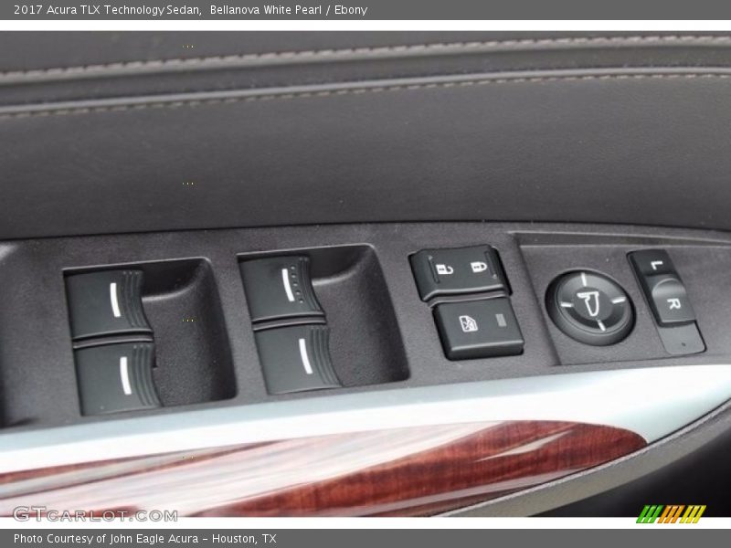 Bellanova White Pearl / Ebony 2017 Acura TLX Technology Sedan