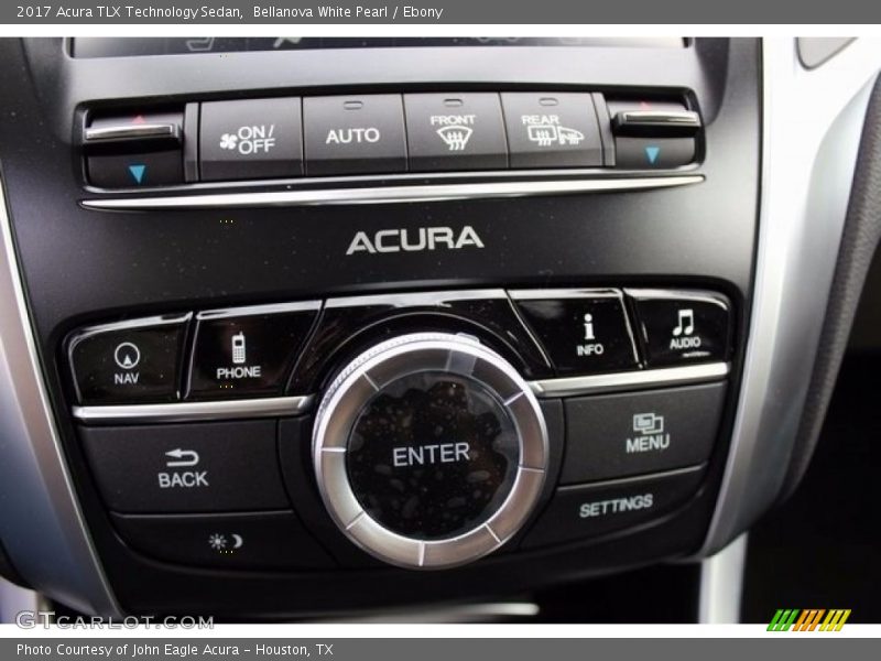 Bellanova White Pearl / Ebony 2017 Acura TLX Technology Sedan