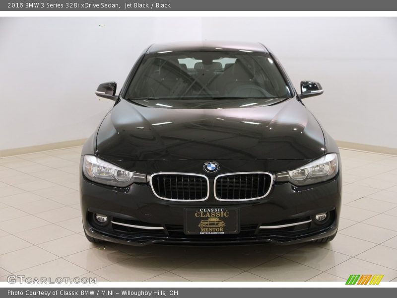 Jet Black / Black 2016 BMW 3 Series 328i xDrive Sedan