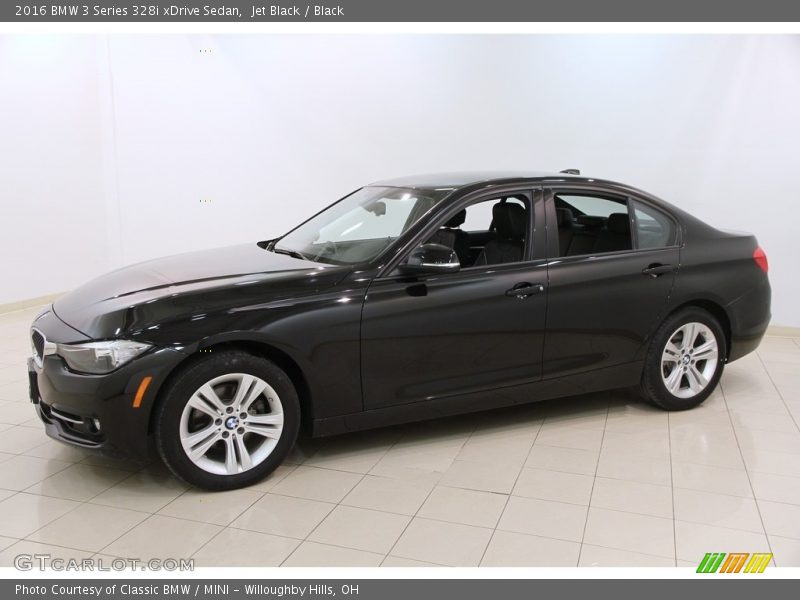 Jet Black / Black 2016 BMW 3 Series 328i xDrive Sedan