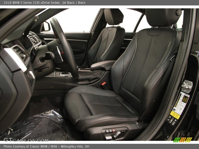 Front Seat of 2016 3 Series 328i xDrive Sedan