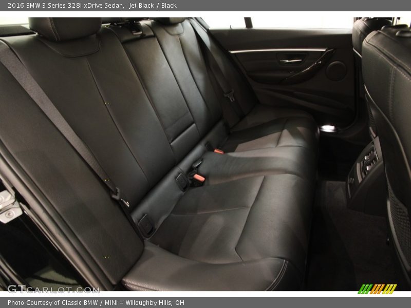 Rear Seat of 2016 3 Series 328i xDrive Sedan