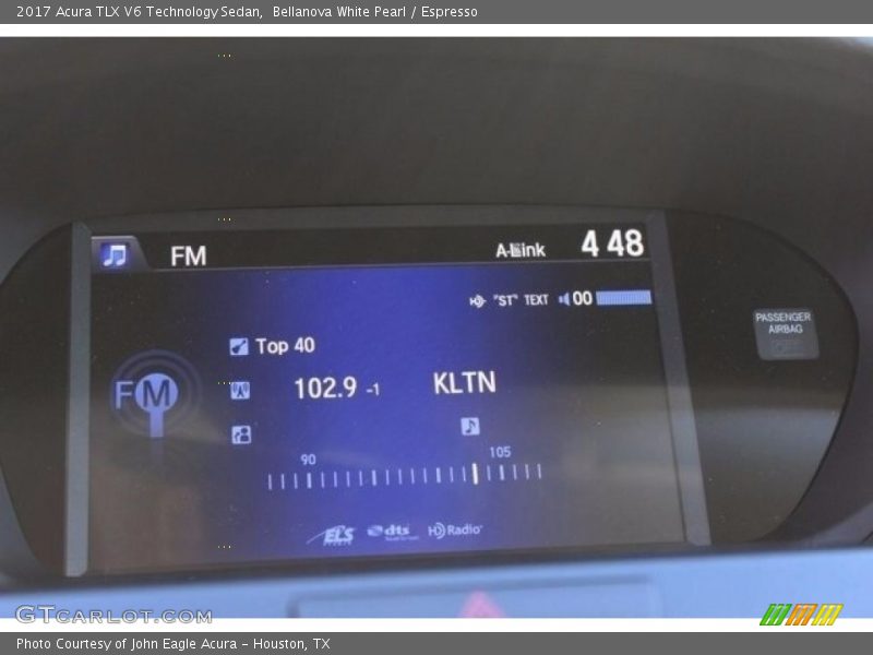 Bellanova White Pearl / Espresso 2017 Acura TLX V6 Technology Sedan