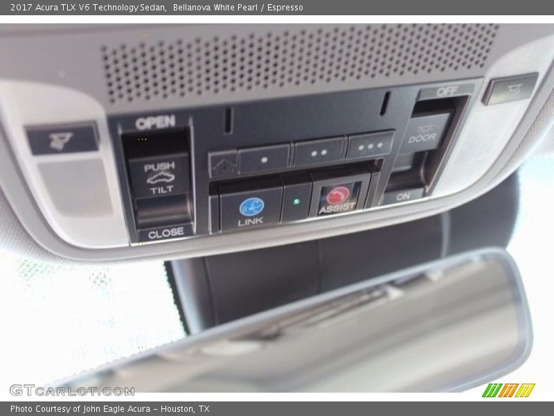 Bellanova White Pearl / Espresso 2017 Acura TLX V6 Technology Sedan