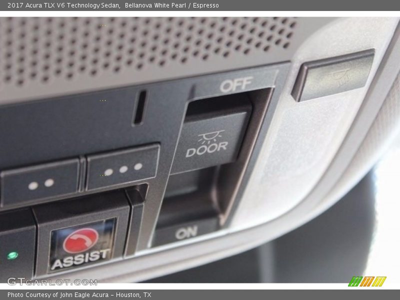 Bellanova White Pearl / Espresso 2017 Acura TLX V6 Technology Sedan