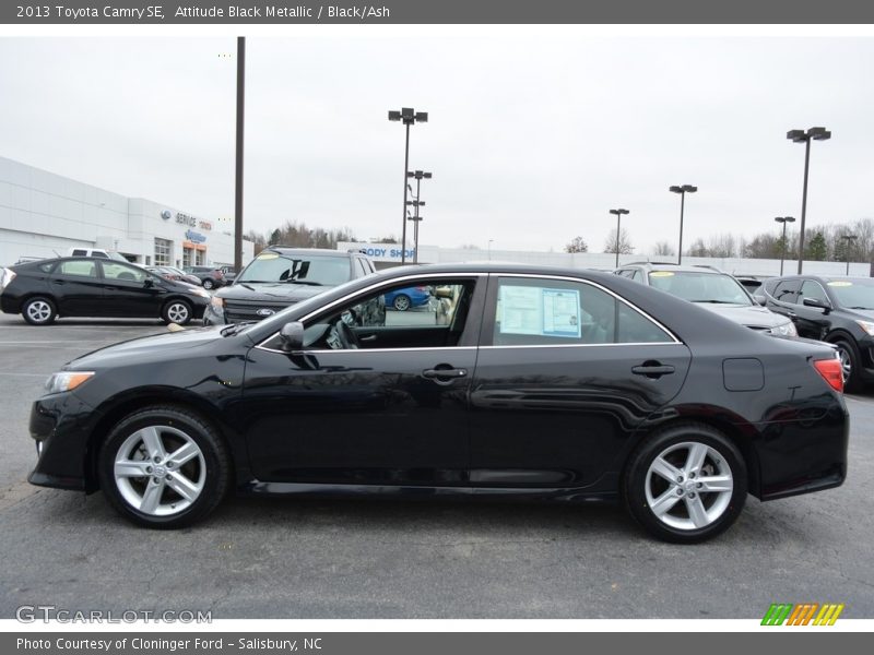 Attitude Black Metallic / Black/Ash 2013 Toyota Camry SE