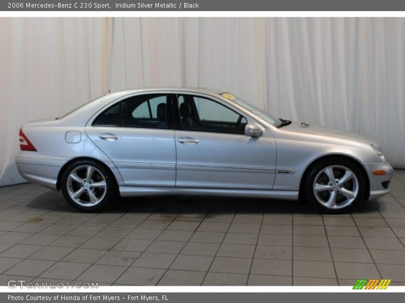 Iridium Silver Metallic / Black 2006 Mercedes-Benz C 230 Sport