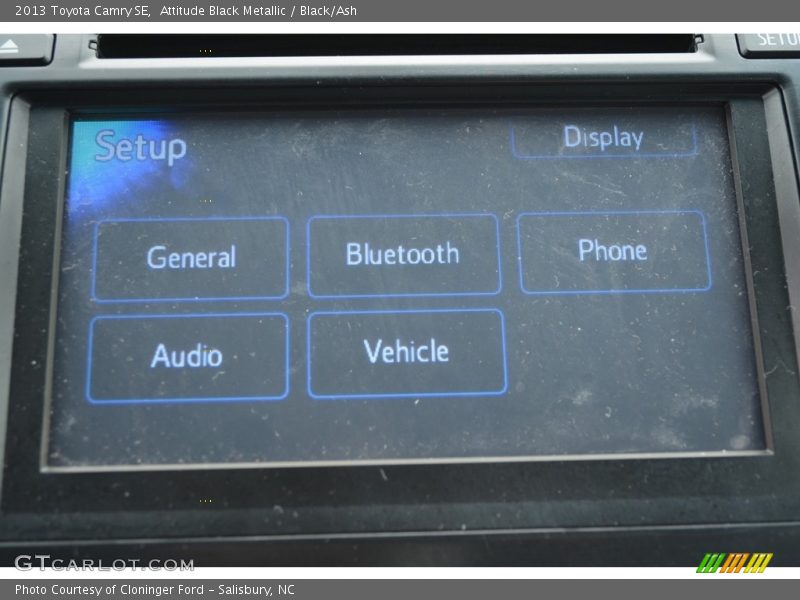 Attitude Black Metallic / Black/Ash 2013 Toyota Camry SE