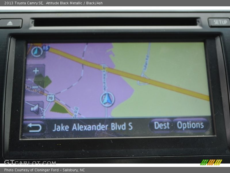 Attitude Black Metallic / Black/Ash 2013 Toyota Camry SE