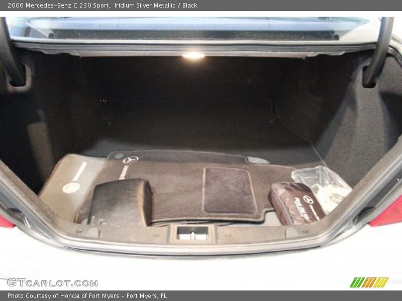 Iridium Silver Metallic / Black 2006 Mercedes-Benz C 230 Sport