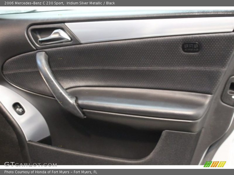 Iridium Silver Metallic / Black 2006 Mercedes-Benz C 230 Sport