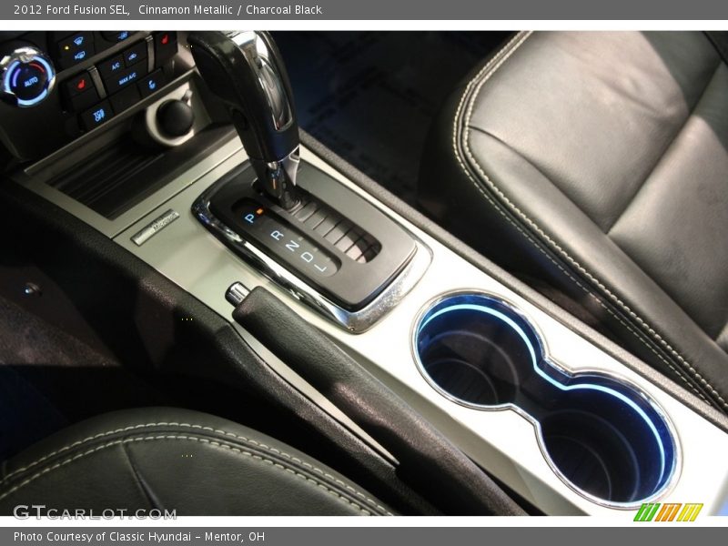 Cinnamon Metallic / Charcoal Black 2012 Ford Fusion SEL