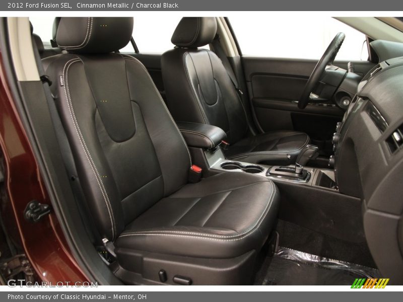Cinnamon Metallic / Charcoal Black 2012 Ford Fusion SEL