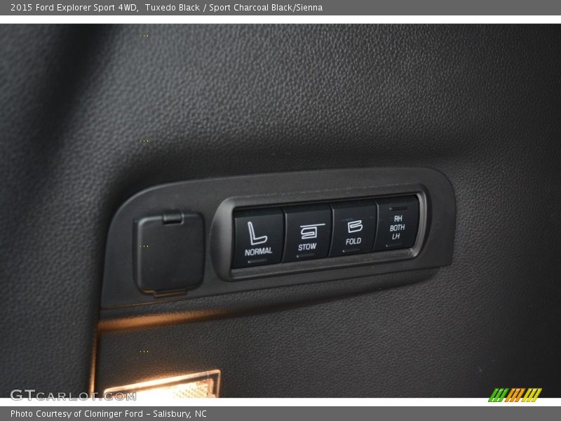 Tuxedo Black / Sport Charcoal Black/Sienna 2015 Ford Explorer Sport 4WD
