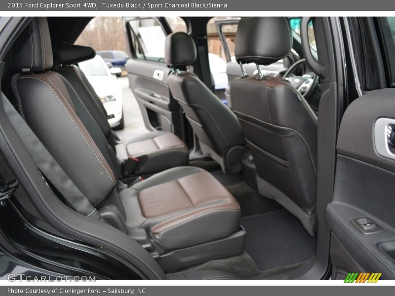 Tuxedo Black / Sport Charcoal Black/Sienna 2015 Ford Explorer Sport 4WD