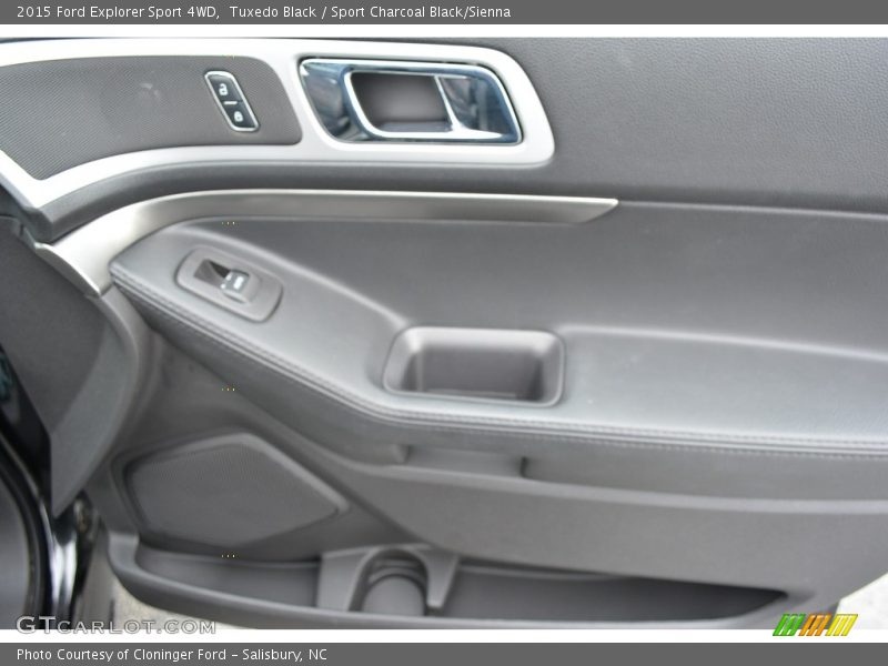 Tuxedo Black / Sport Charcoal Black/Sienna 2015 Ford Explorer Sport 4WD