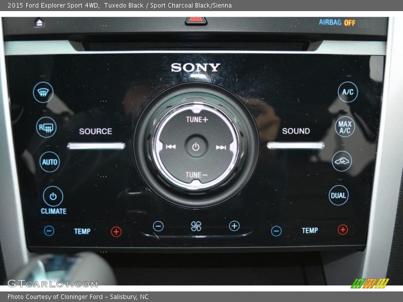 Tuxedo Black / Sport Charcoal Black/Sienna 2015 Ford Explorer Sport 4WD