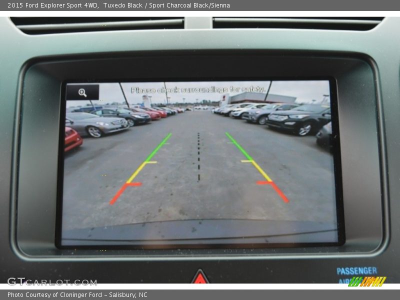 Tuxedo Black / Sport Charcoal Black/Sienna 2015 Ford Explorer Sport 4WD