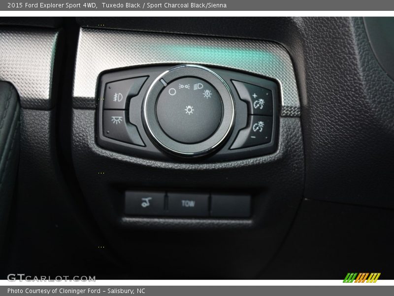 Tuxedo Black / Sport Charcoal Black/Sienna 2015 Ford Explorer Sport 4WD