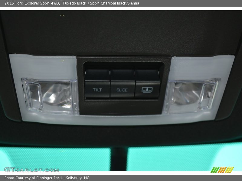 Tuxedo Black / Sport Charcoal Black/Sienna 2015 Ford Explorer Sport 4WD