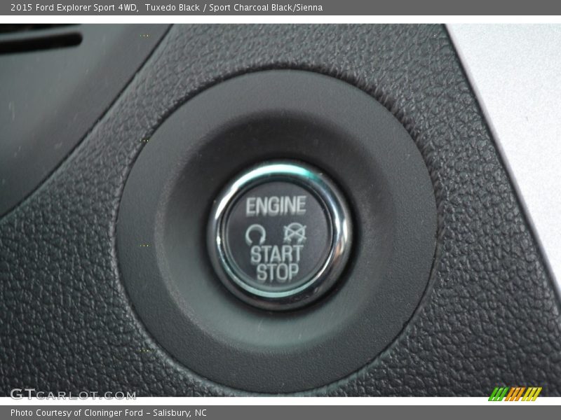Tuxedo Black / Sport Charcoal Black/Sienna 2015 Ford Explorer Sport 4WD