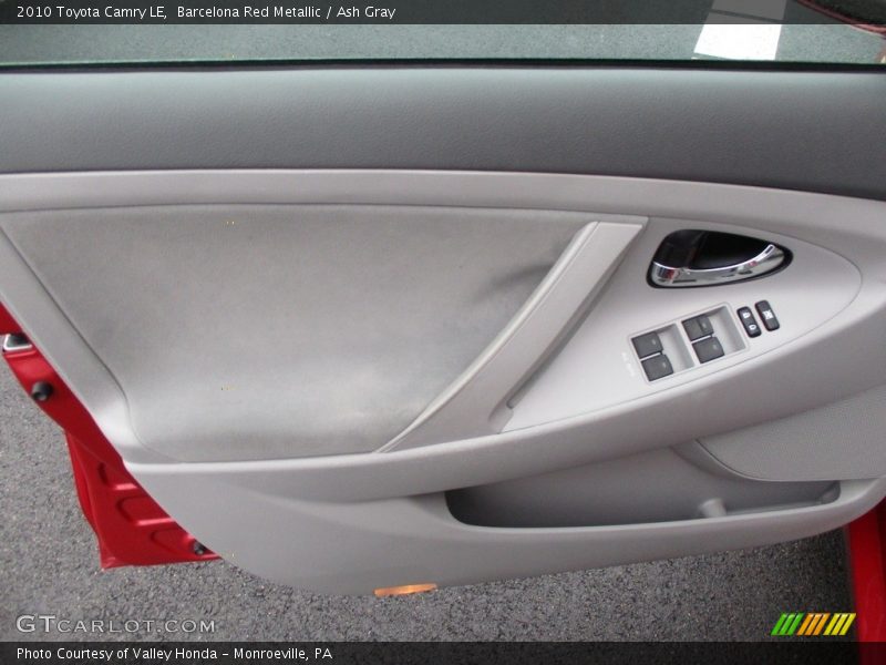Barcelona Red Metallic / Ash Gray 2010 Toyota Camry LE