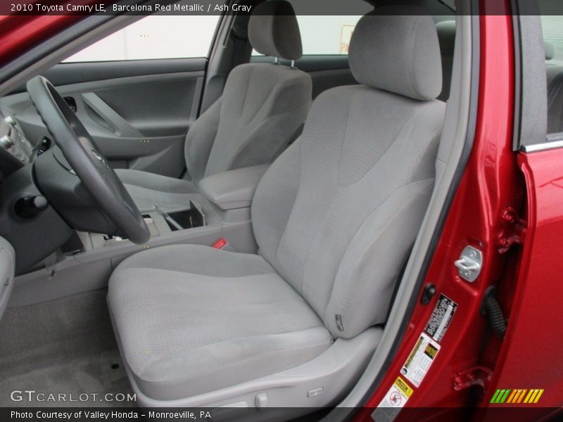 Barcelona Red Metallic / Ash Gray 2010 Toyota Camry LE