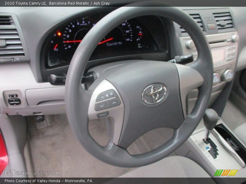 Barcelona Red Metallic / Ash Gray 2010 Toyota Camry LE