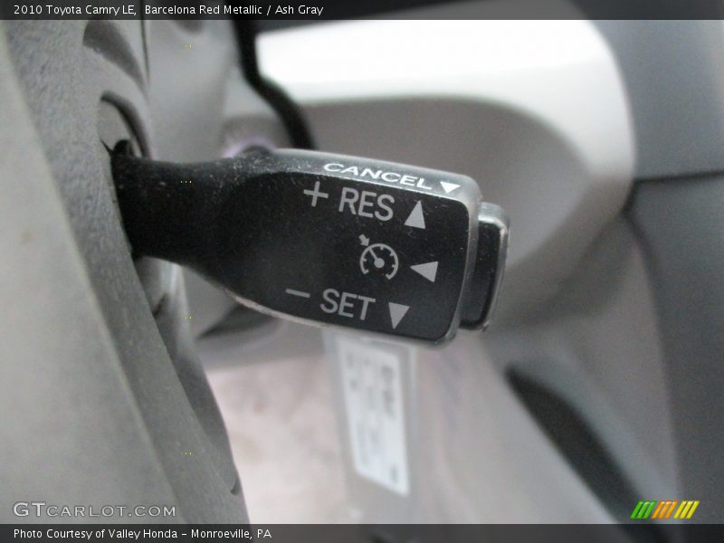 Barcelona Red Metallic / Ash Gray 2010 Toyota Camry LE