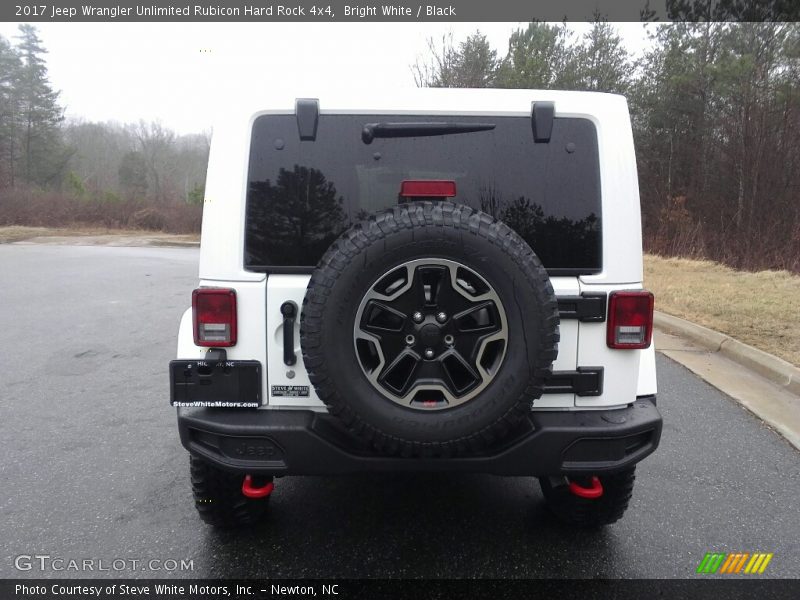 Bright White / Black 2017 Jeep Wrangler Unlimited Rubicon Hard Rock 4x4