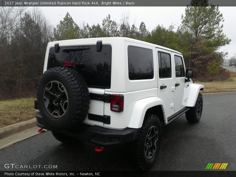 Bright White / Black 2017 Jeep Wrangler Unlimited Rubicon Hard Rock 4x4