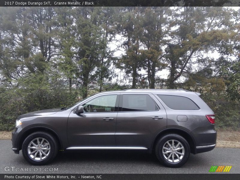 Granite Metallic / Black 2017 Dodge Durango SXT