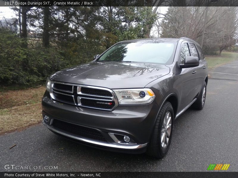Granite Metallic / Black 2017 Dodge Durango SXT
