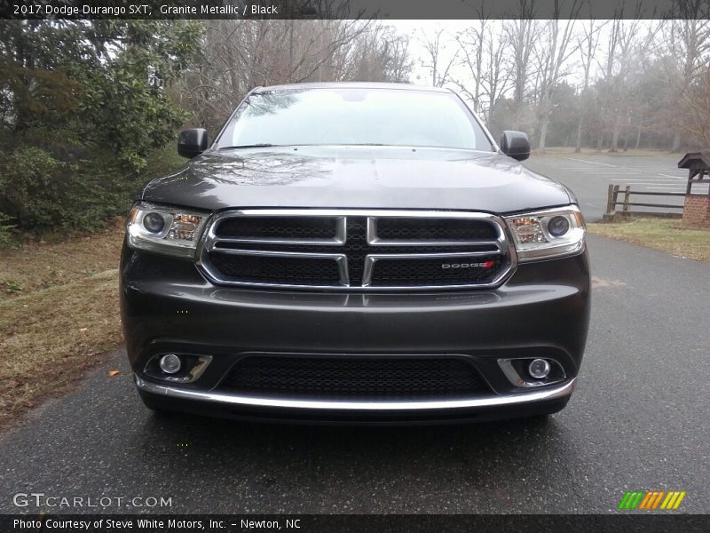 Granite Metallic / Black 2017 Dodge Durango SXT