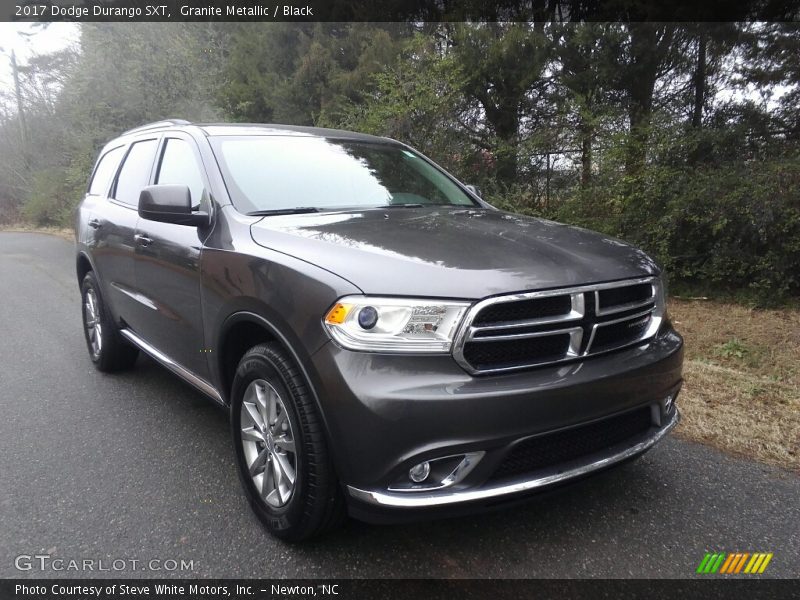 Granite Metallic / Black 2017 Dodge Durango SXT