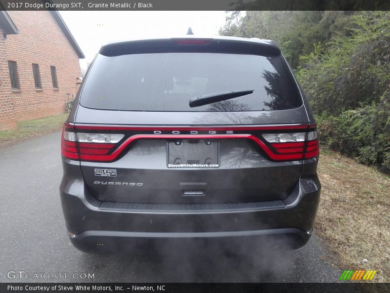 Granite Metallic / Black 2017 Dodge Durango SXT