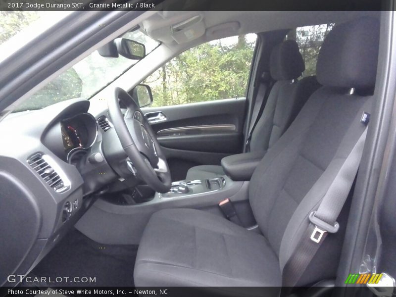Granite Metallic / Black 2017 Dodge Durango SXT