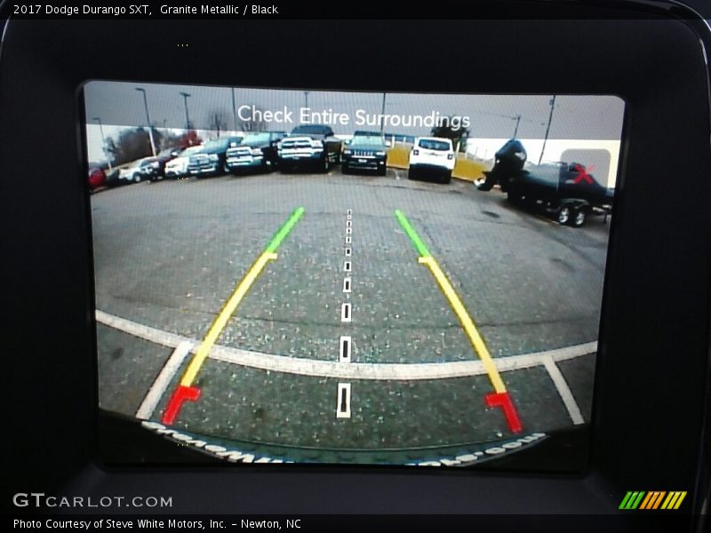 Granite Metallic / Black 2017 Dodge Durango SXT
