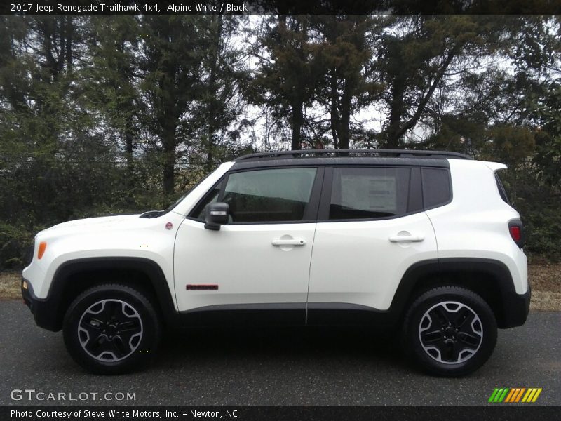  2017 Renegade Trailhawk 4x4 Alpine White