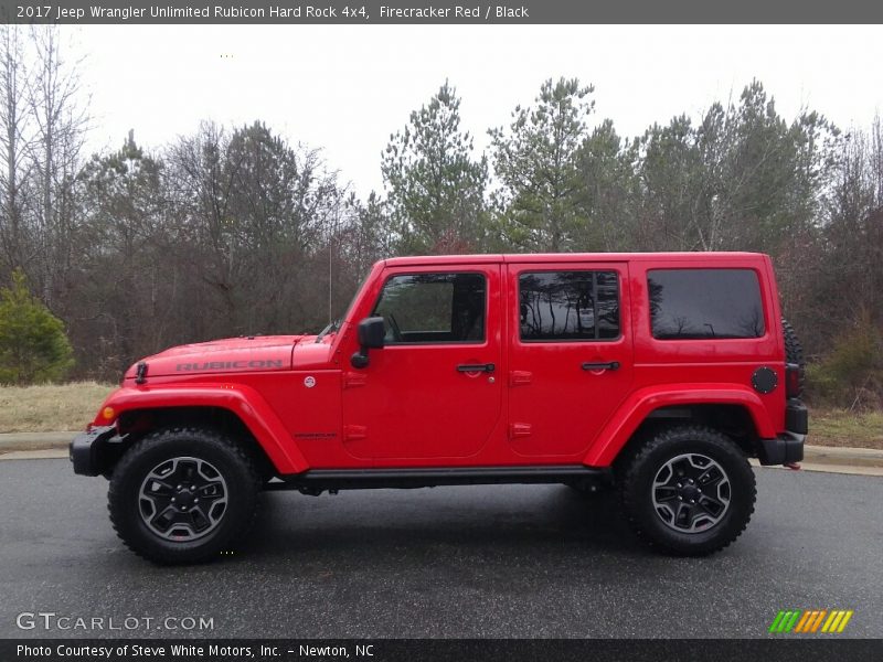  2017 Wrangler Unlimited Rubicon Hard Rock 4x4 Firecracker Red