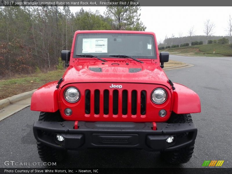  2017 Wrangler Unlimited Rubicon Hard Rock 4x4 Firecracker Red