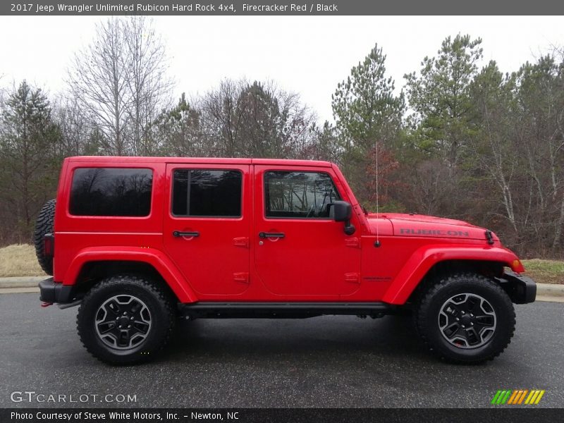  2017 Wrangler Unlimited Rubicon Hard Rock 4x4 Firecracker Red