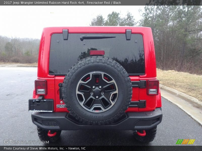 Firecracker Red / Black 2017 Jeep Wrangler Unlimited Rubicon Hard Rock 4x4