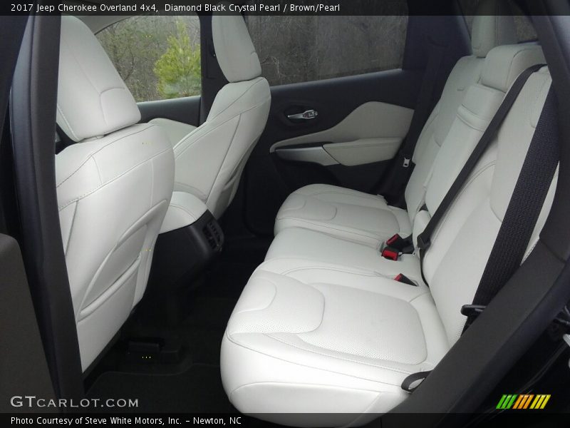 Rear Seat of 2017 Cherokee Overland 4x4