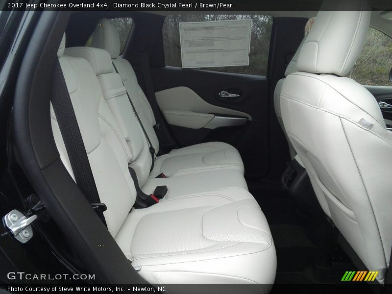 Rear Seat of 2017 Cherokee Overland 4x4