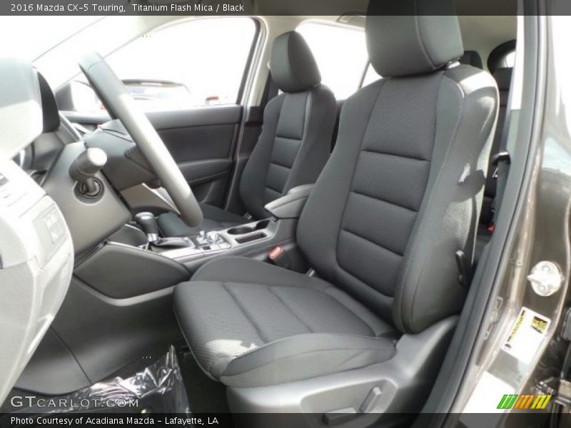 Titanium Flash Mica / Black 2016 Mazda CX-5 Touring