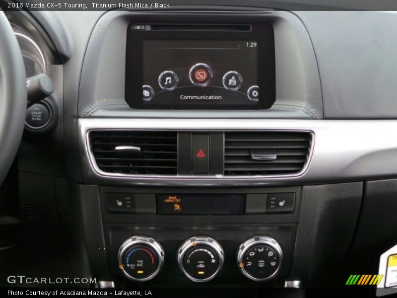 Titanium Flash Mica / Black 2016 Mazda CX-5 Touring