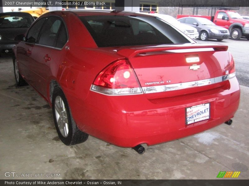 Precision Red / Ebony Black 2007 Chevrolet Impala LT